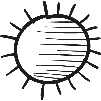 Warm Sun vector logo