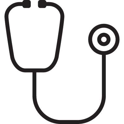 Stethoscope vector logo