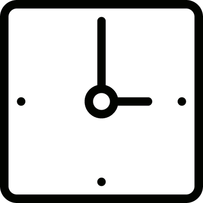 Clock vector logo