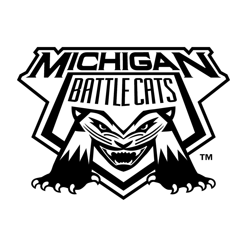 Michigan Battle Cats vector