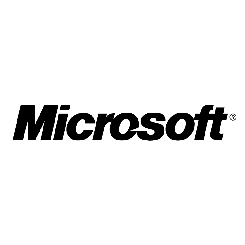 Microsoft vector logo