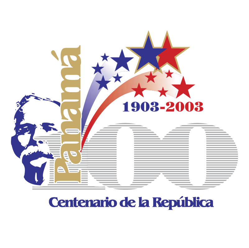 Panama 100th Year Anniversary vector