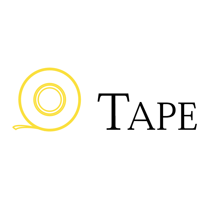 Tape vector logo