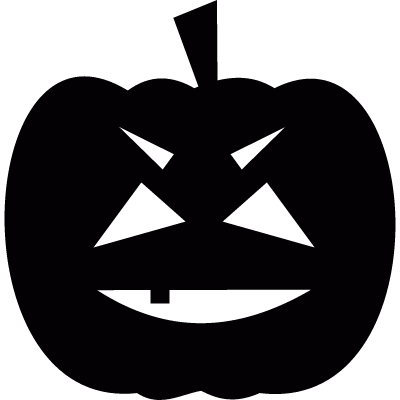 Fright Pumpkin vector logo