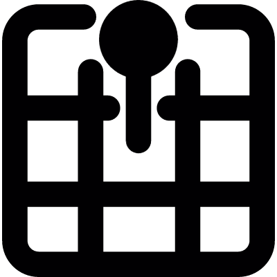 Vintage Joystick vector logo