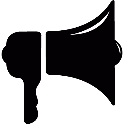 Megaphone vector logo