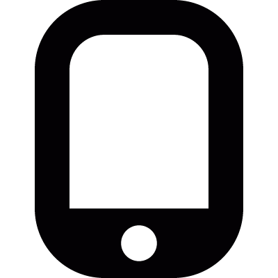 Touch phone vector logo
