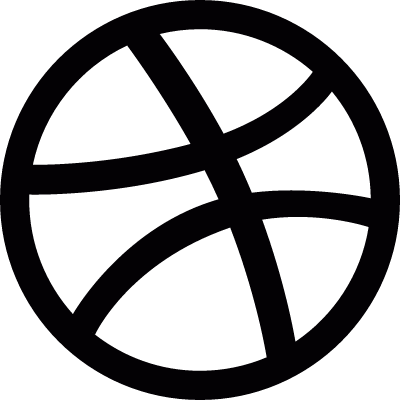Dribble logo vector logo