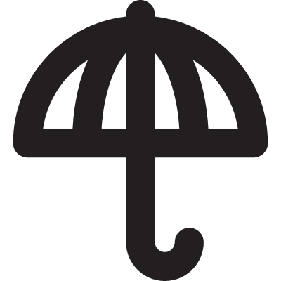 Sun Umbrella vector logo