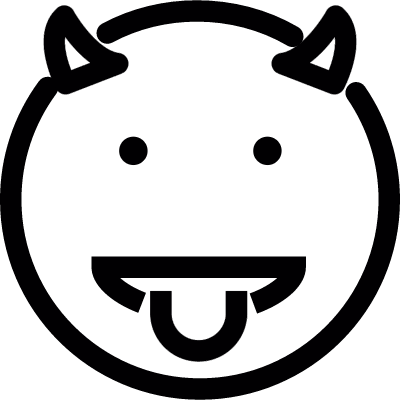 Devil vector logo