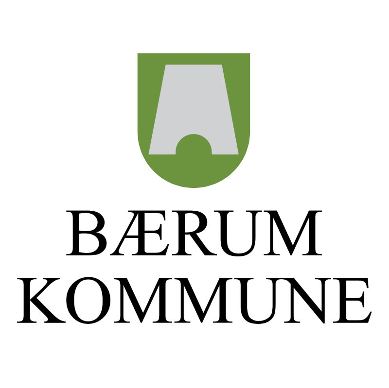 Baerum kommune vector logo