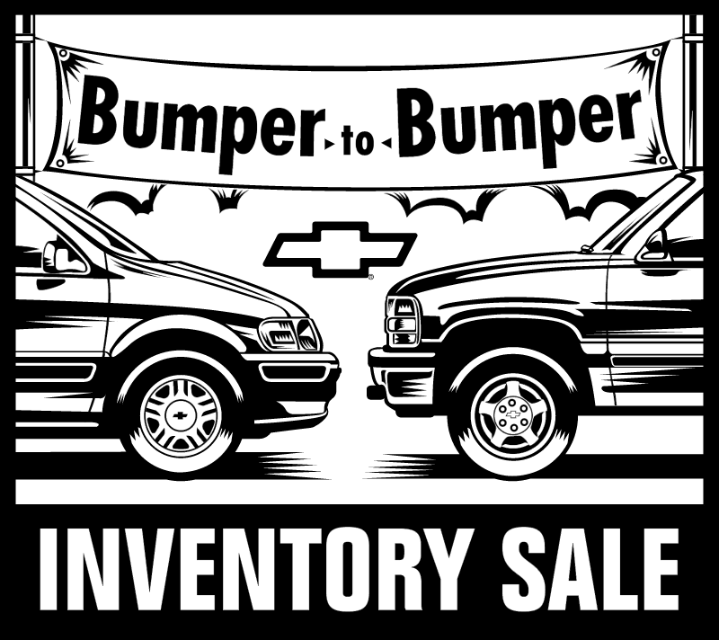 Chevrolet Inventory Sale vector logo