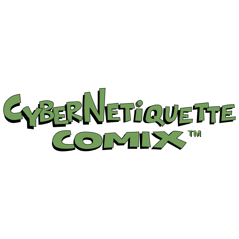 Cybernetiquette Comix vector logo