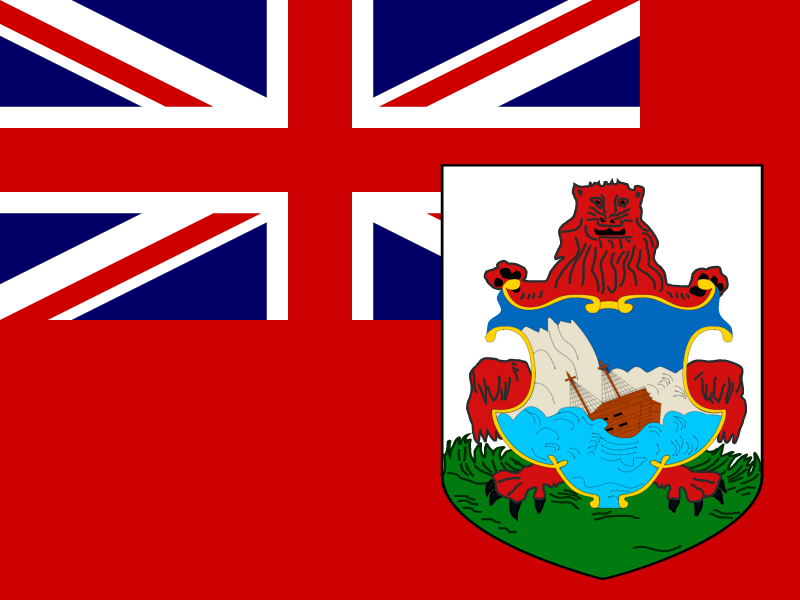 Flag of Bermuda vector