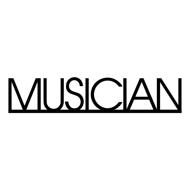 Musician vector logo