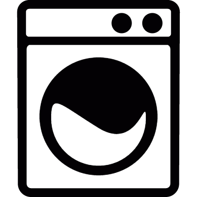 Washing machine vector logo