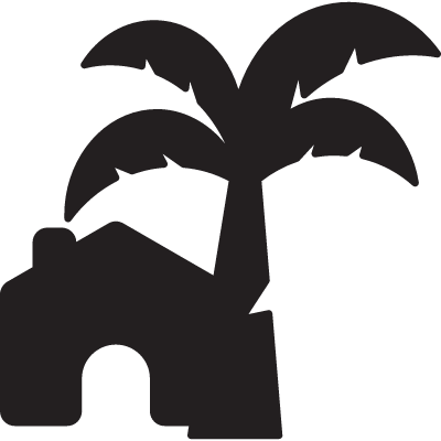 Beach House vector logo