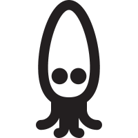Cartoon Squid vector