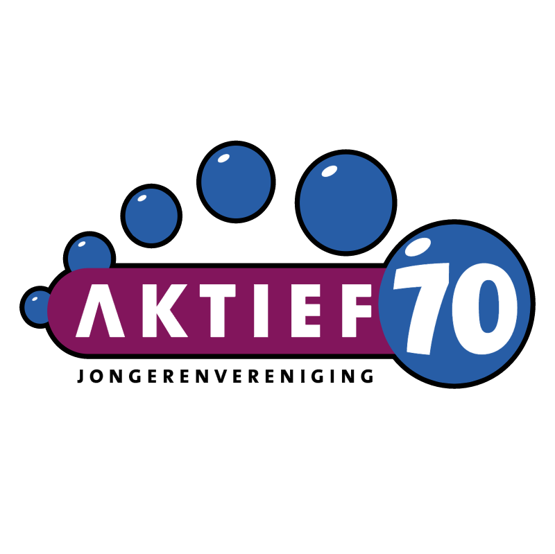 Aktief70 vector logo