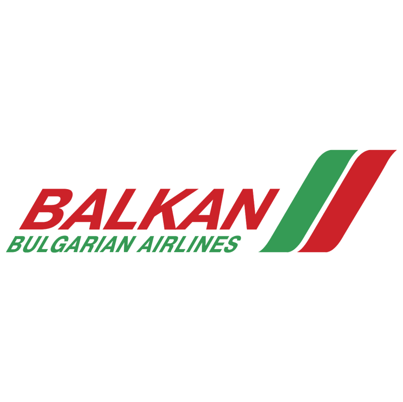 Balkan Bulgarian Airlines 29741 vector