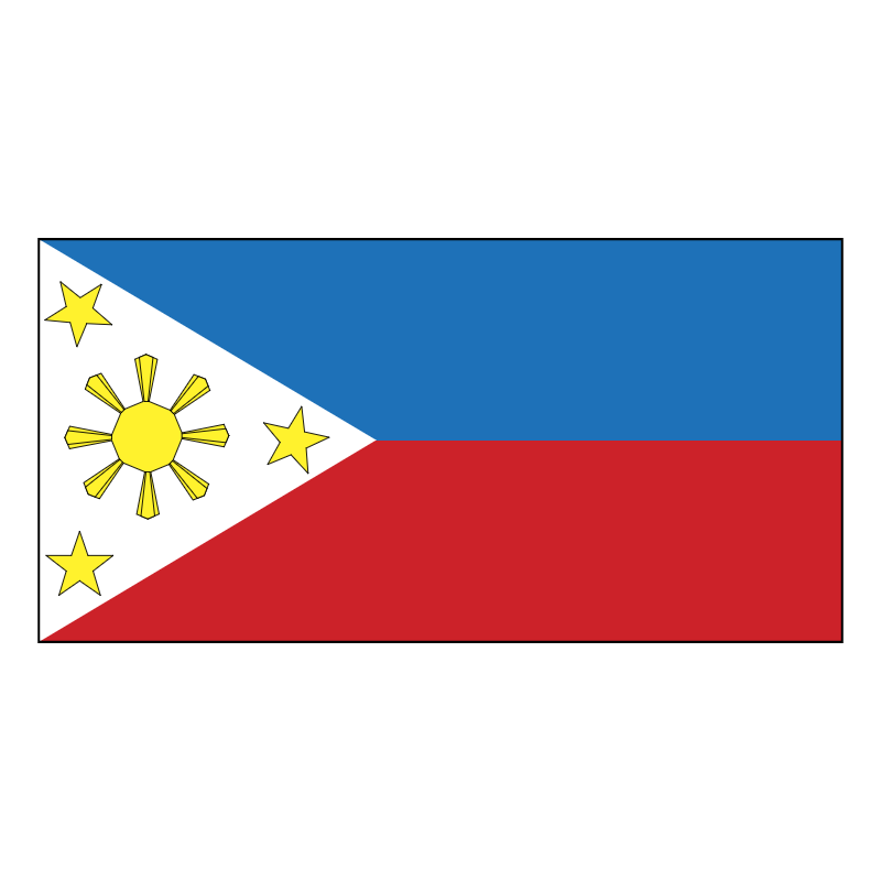 Philippines Flag vector