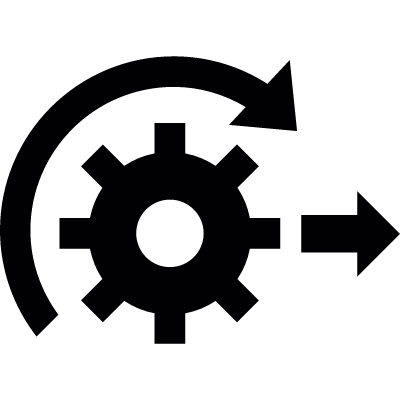 Development and progress vector logo