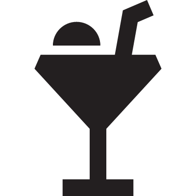 Margarita drink vector logo