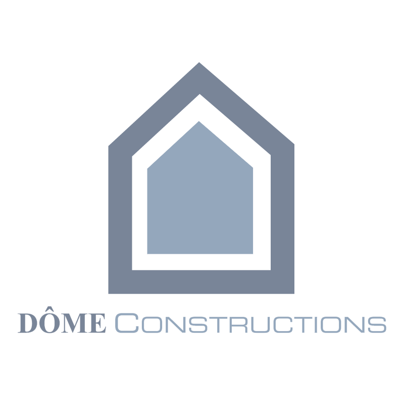Dome constructions vector logo