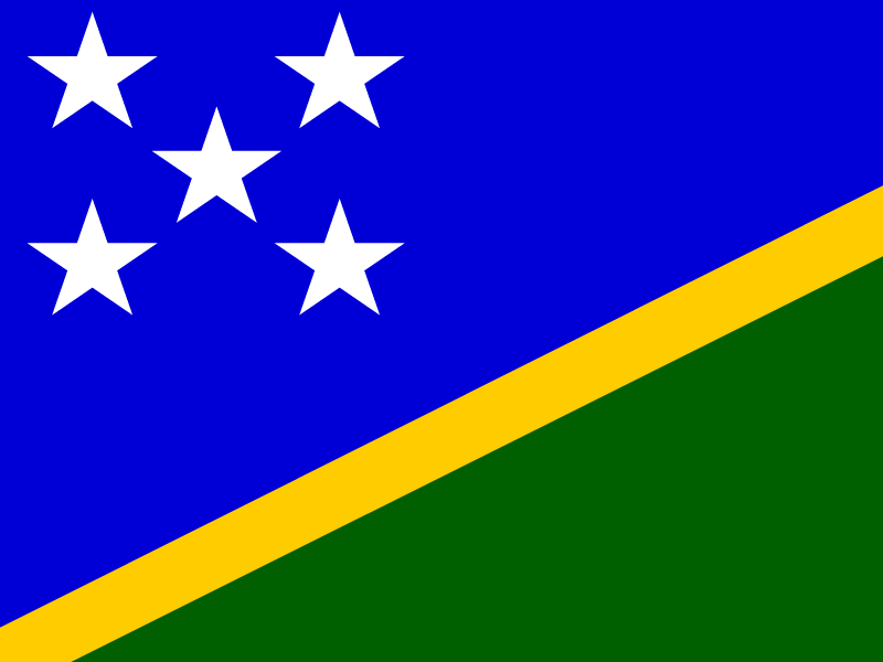 Flag of Solomon Islands vector logo