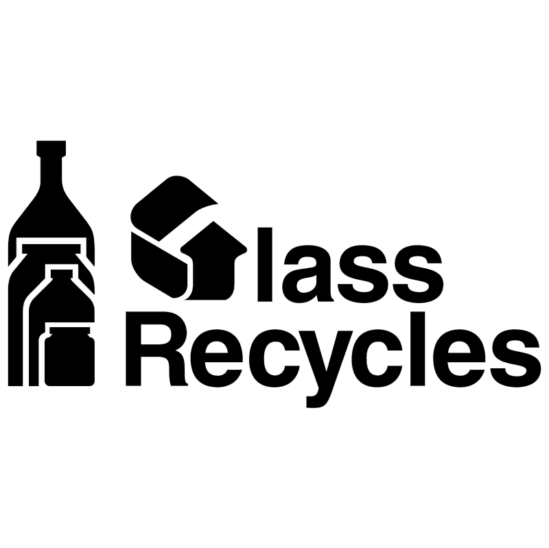 Glass Recycles vector