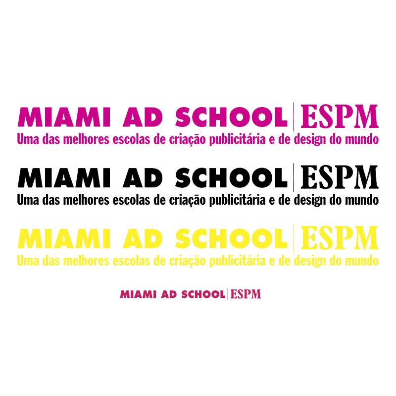 Miami Ad School ESPM vector