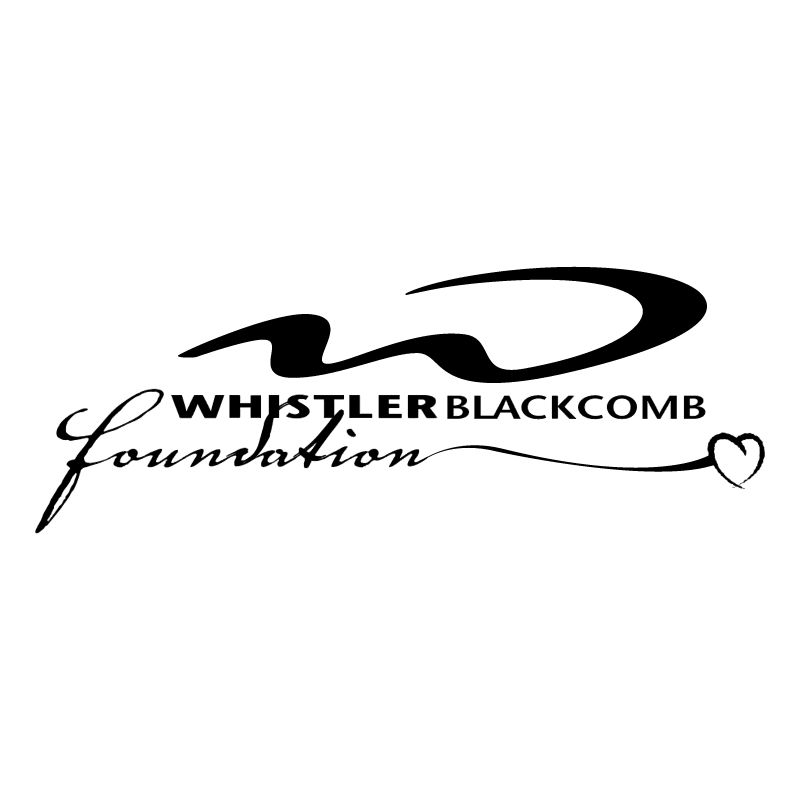 Whistler Blackcomb Foundation vector