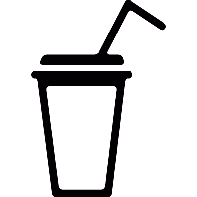 Take Away Drink vector logo
