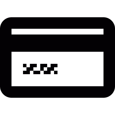 Credit card vector logo