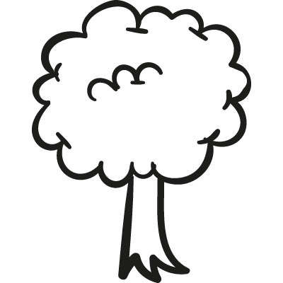 Park Tree vector logo