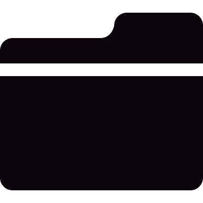 Little folder vector logo