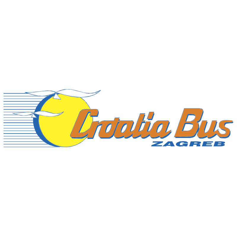 Croatia Bus vector logo