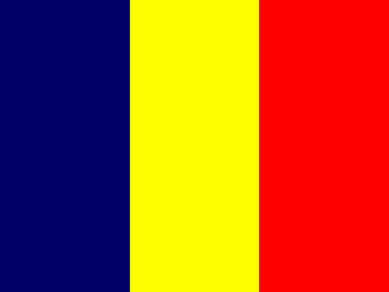 Flag of Chad vector