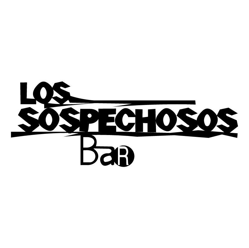 Los Sospechosos Bar vector logo