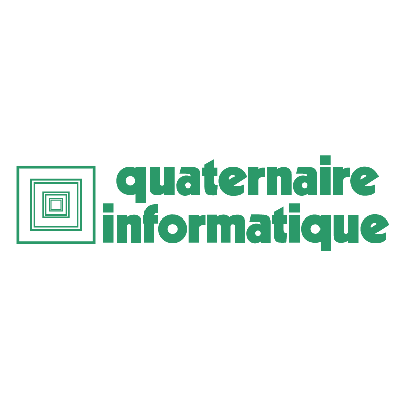 Quaternaire Informatique vector logo