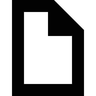 Piece of paper vector logo