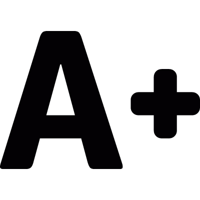 Top grades vector logo