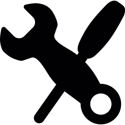 Tool cross vector logo