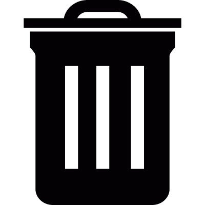 Dustbin vector logo
