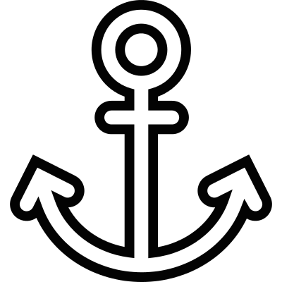 Sailor Anchor vector logo