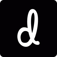 Dribbble logotype vector