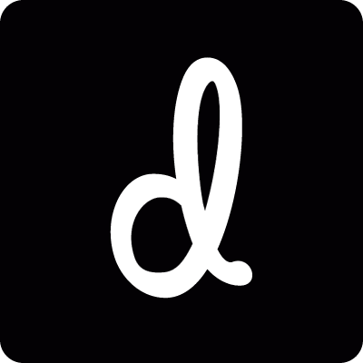Dribbble logotype vector logo