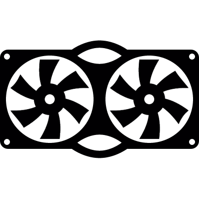 Video reel vector logo