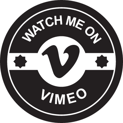 Watch me on vimeo vector logo