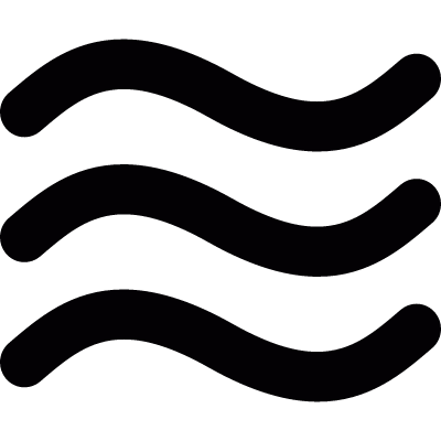 Sea waves vector logo